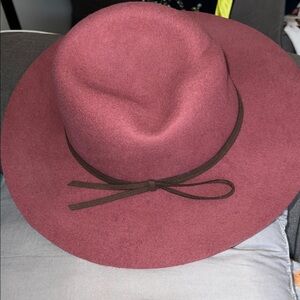 Elegant Pink Fedora Hat